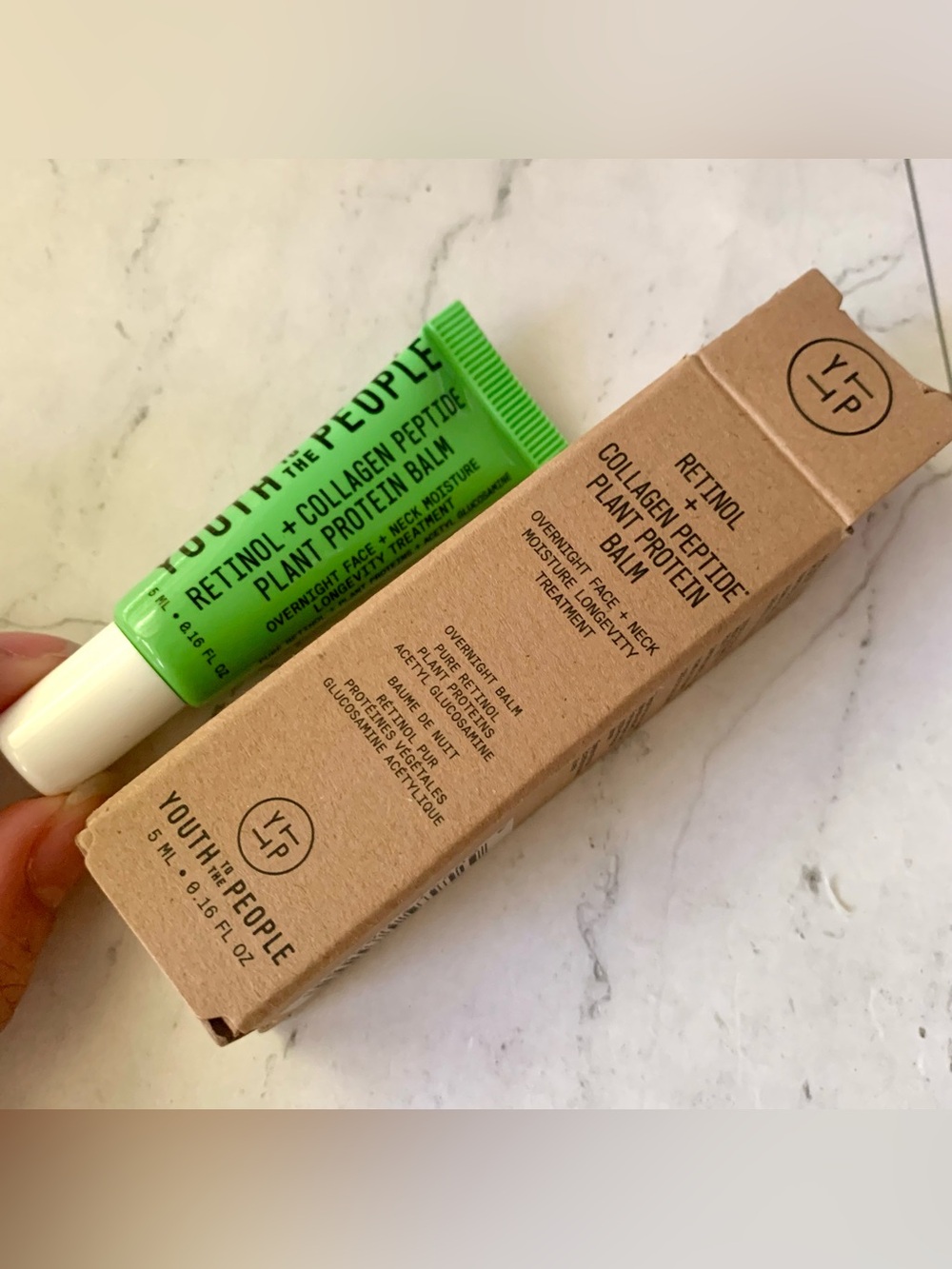 Youth to the People Retinol + Collagen Peptide Balm TRAVEL SIZE .16 oz./5 ml